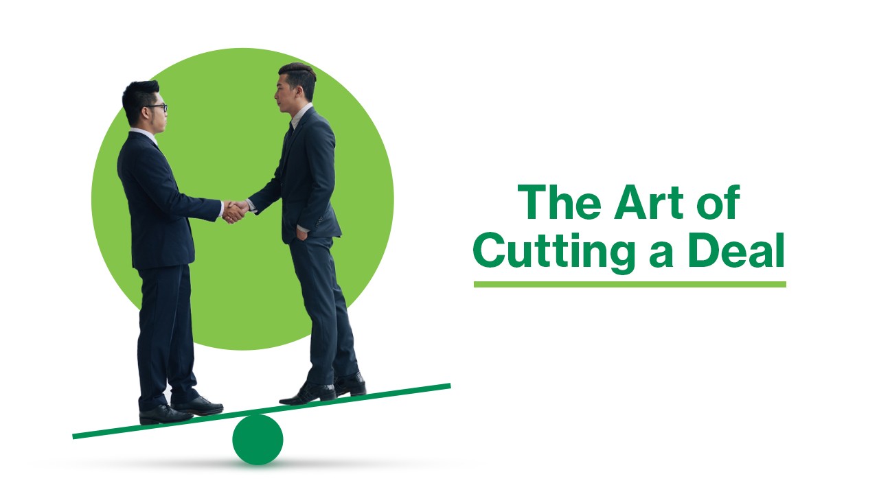 The Art of Cutting a Deal