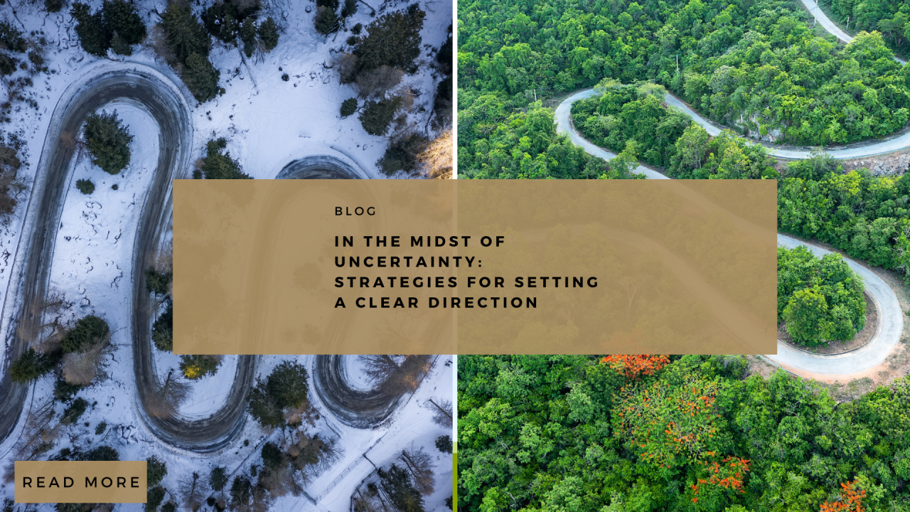 In the Midst of Uncertainty: Strategies for Setting a Clear Direction