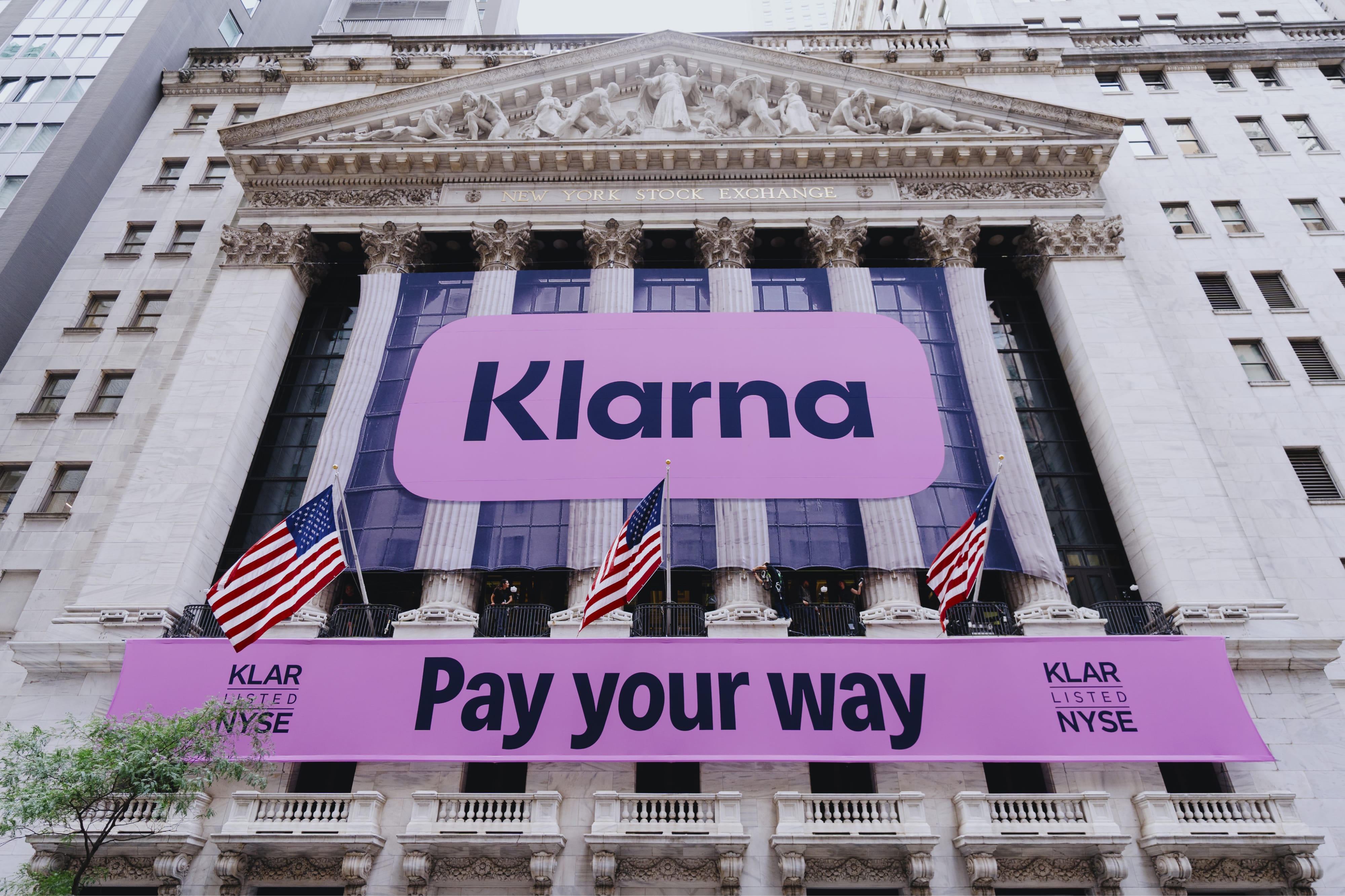 Klarna börsintroduktion på New York Stock Exchange