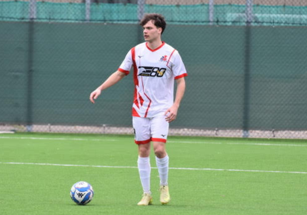 Il match-winner della sfida di Agazzano, Riccardo Vaccari.