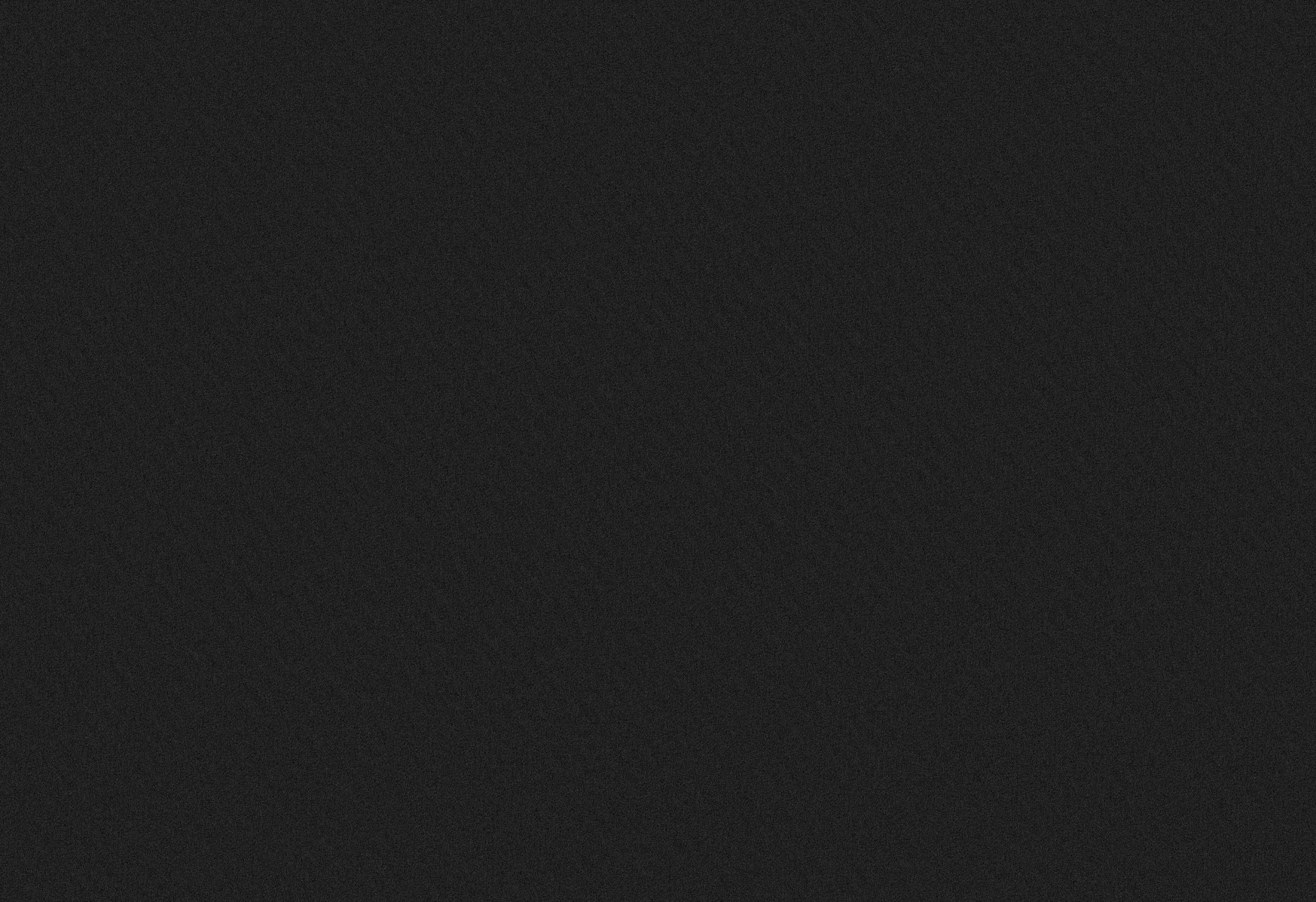 Dark gray textured noise background.