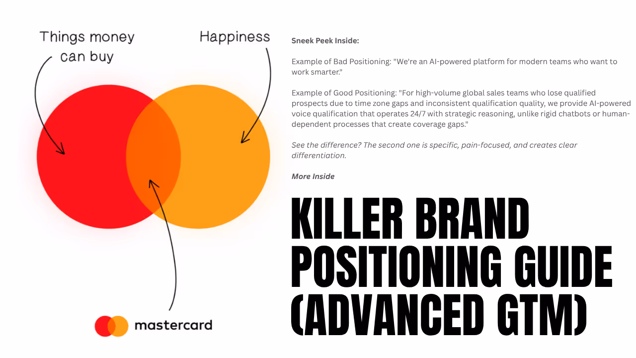 Mastercard logo with overlapping red and orange circles labeled 'Things money can buy' and 'Happiness', illustrating their intersection.