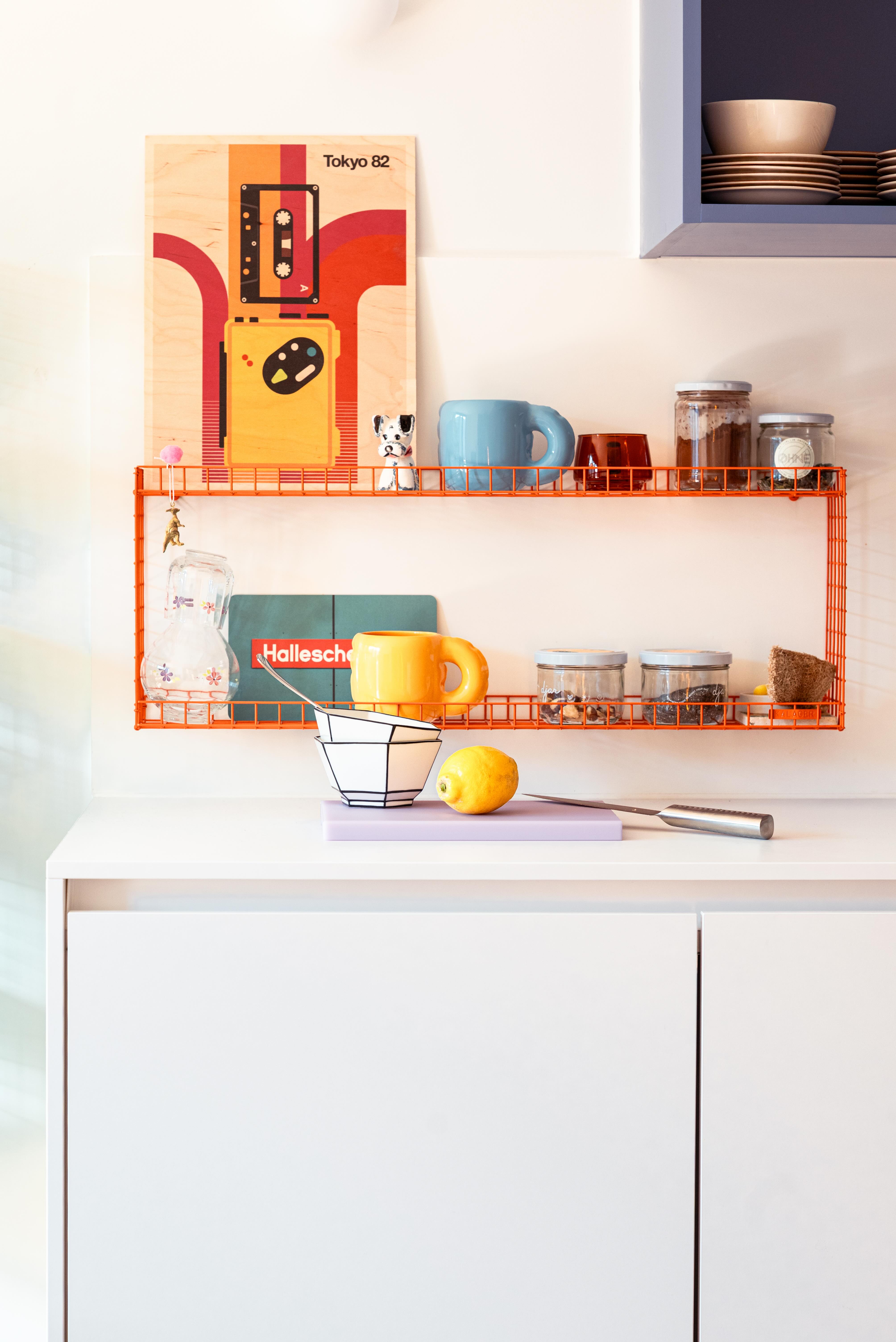 OUT spiegel abstract appartement Gent - interieuradvies PIET Moodshop