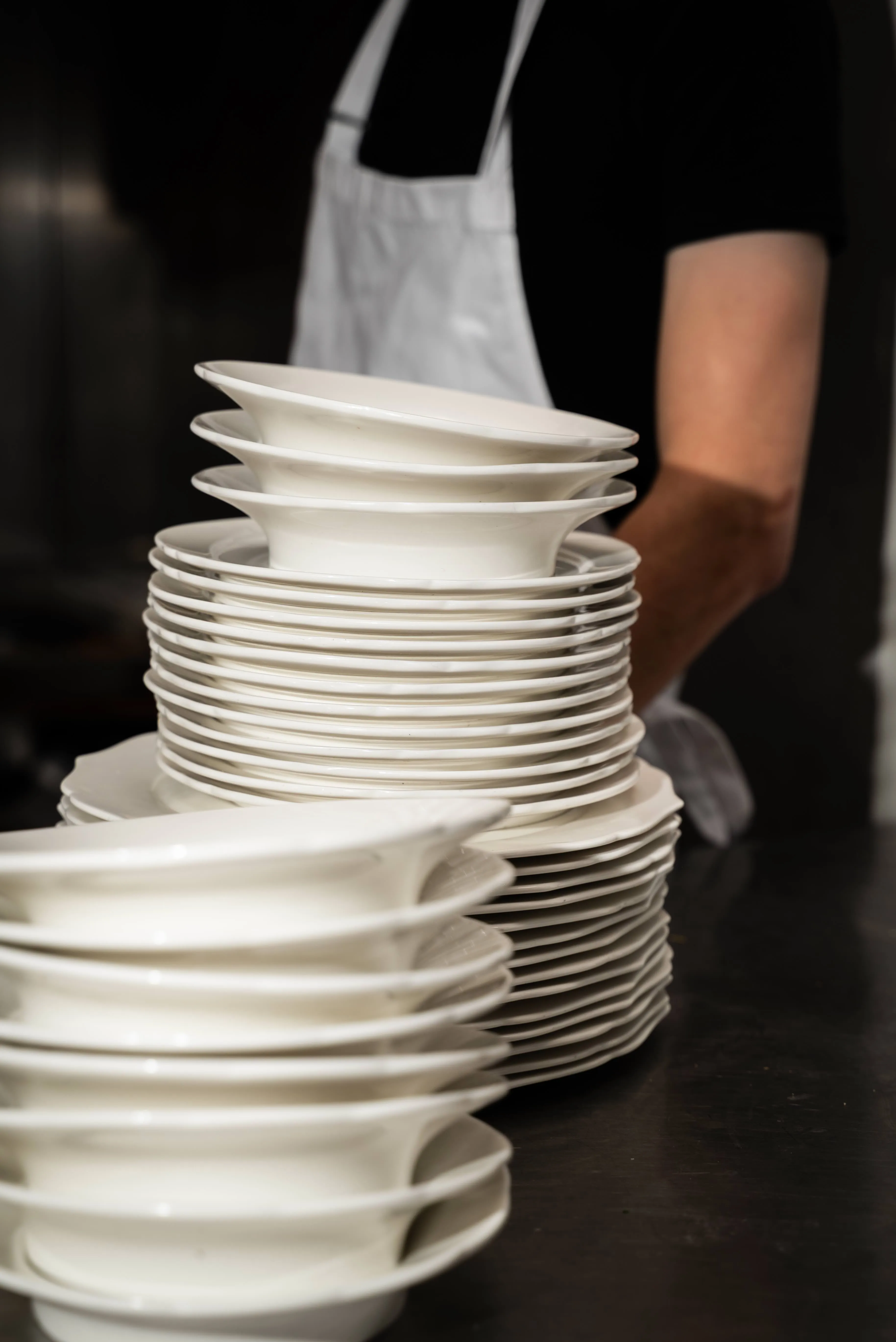 Tafeldekking bistro Bastien Gent, elegante eenvoud - PIET Moodshop