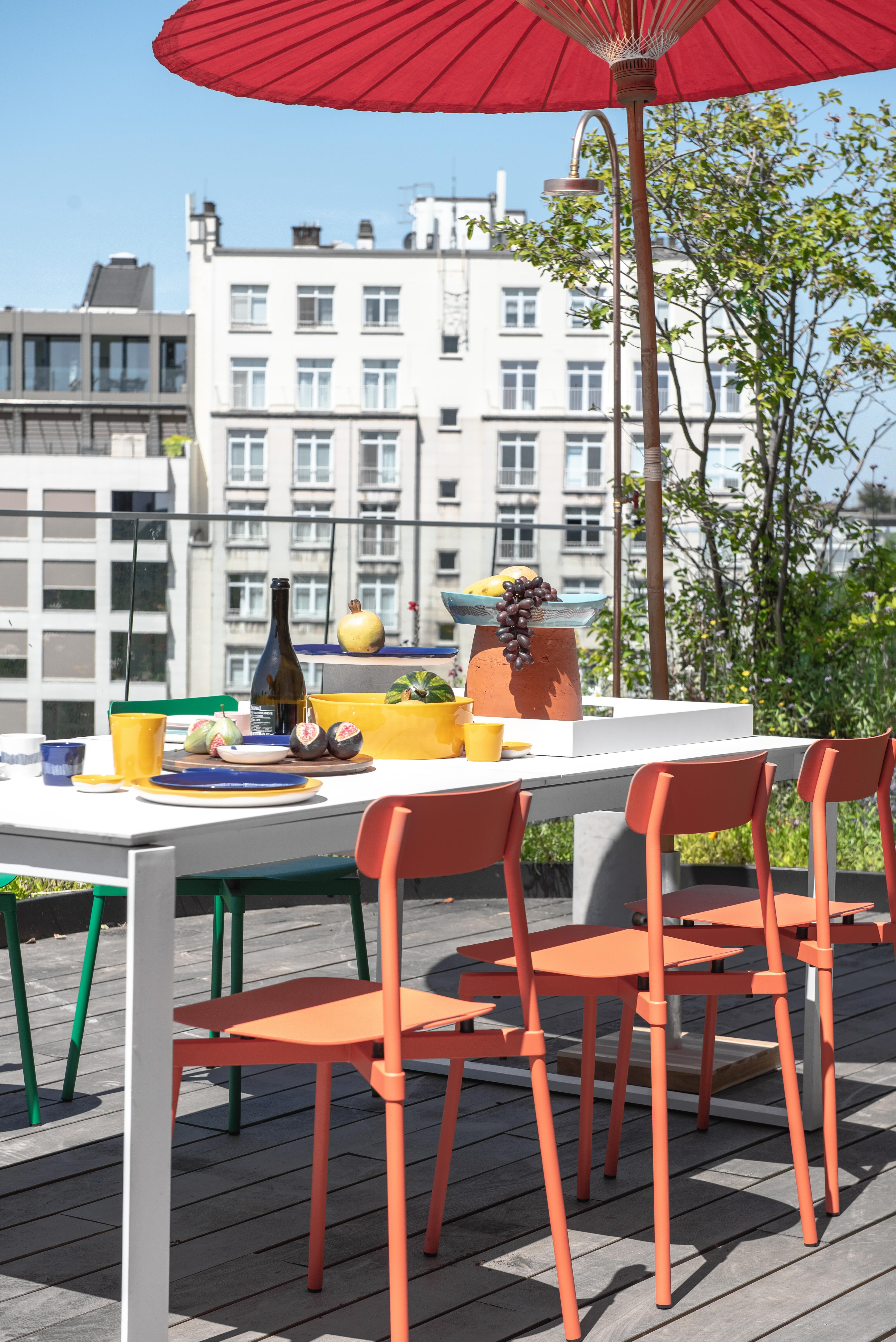 Dakterras appartement Antwerpen boven stadspark, kleurrijke styling - PIET Moodshop