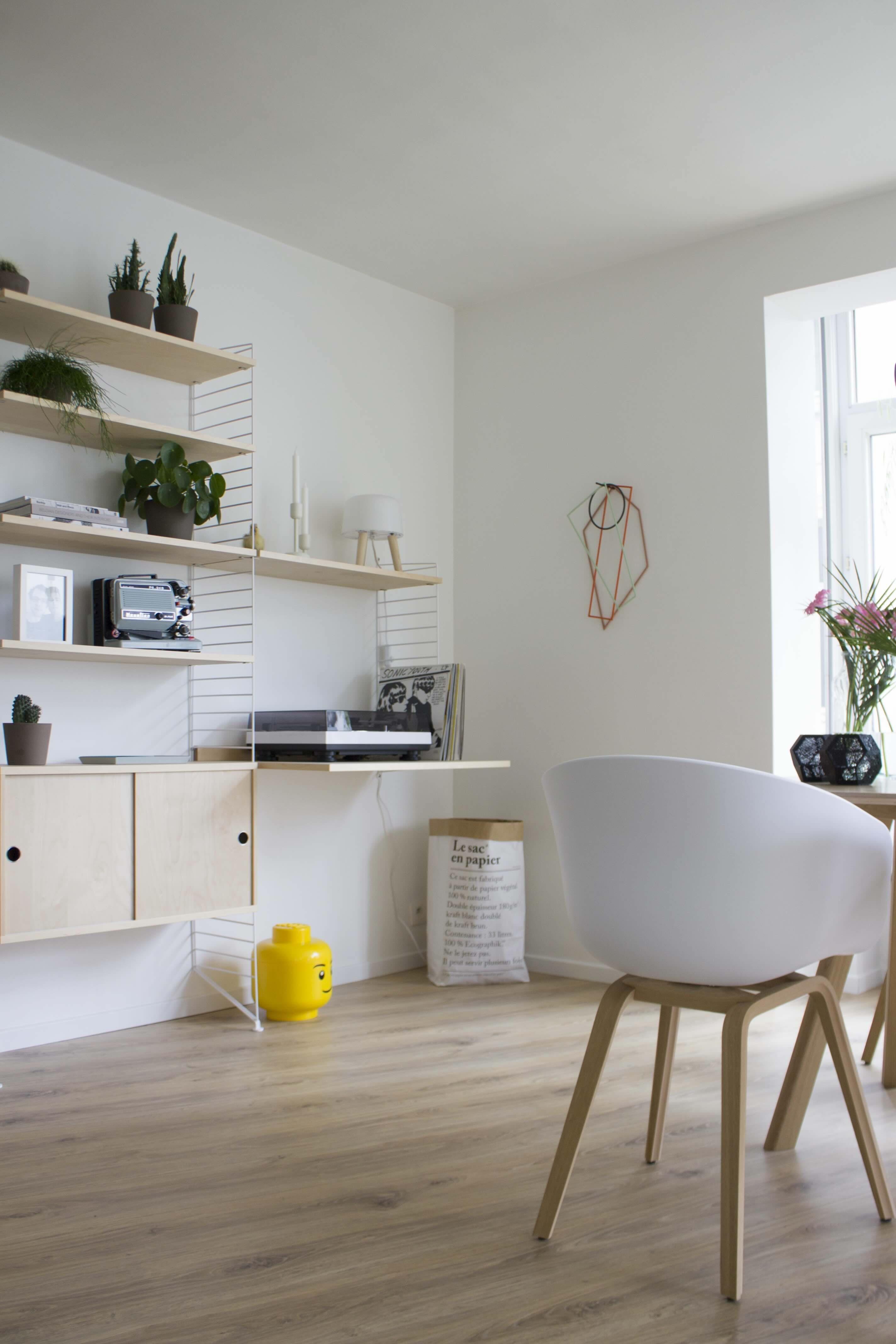 Scandinavisch geïnspireerde woonkamer appartement Gent - PIET Moodshop