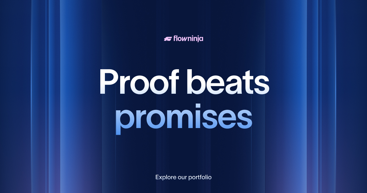 Webflow Agency Portfolio | Case Studies | Flow Ninja