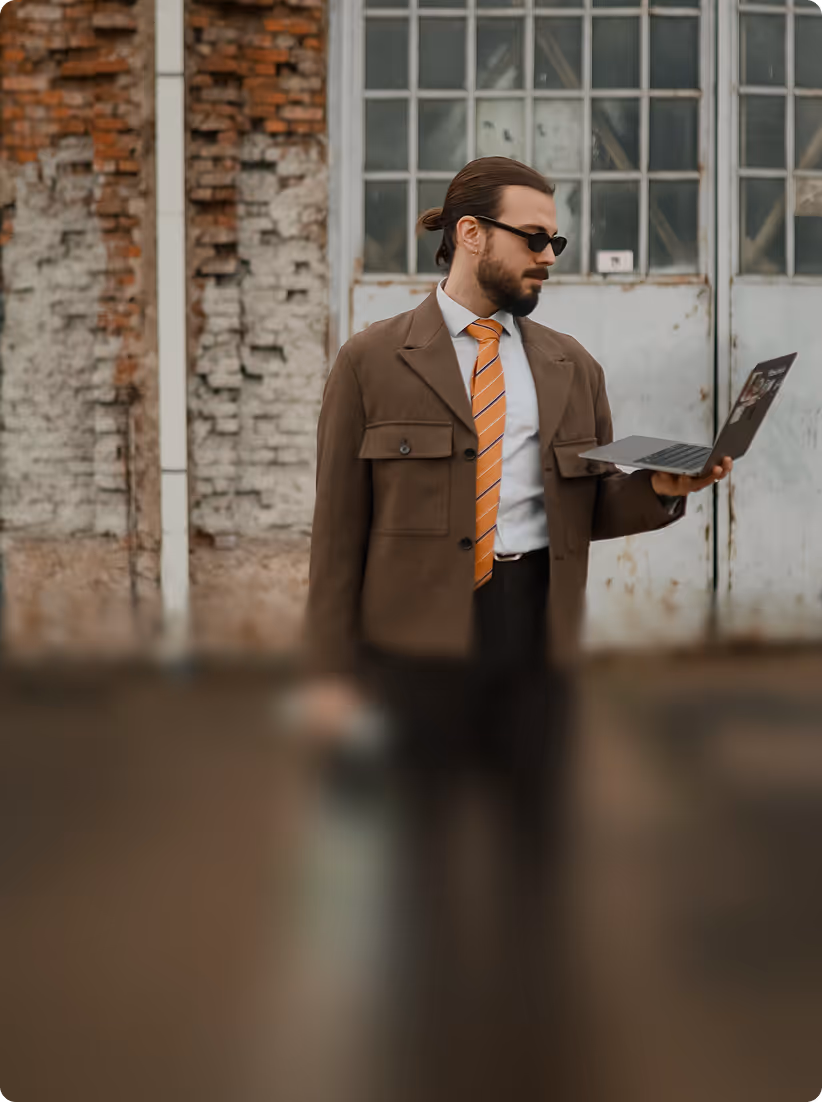 Clear blue sky with a smooth gradient from deep to light blue.