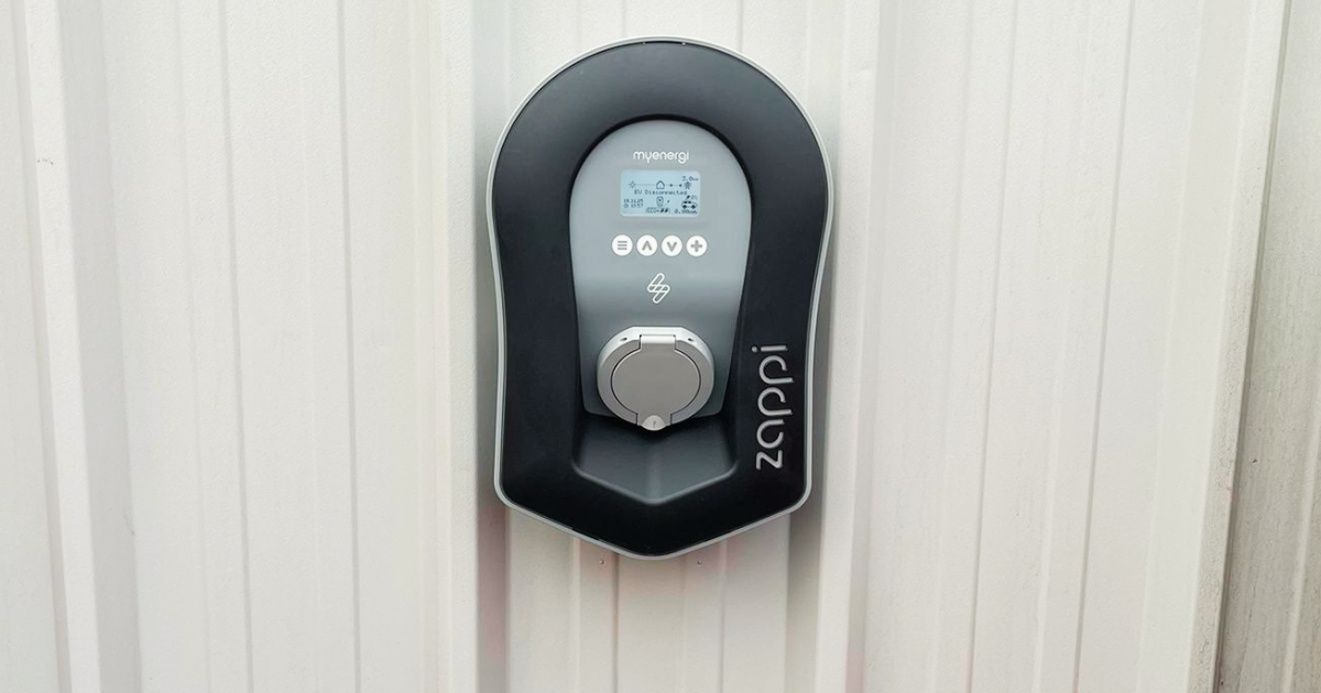 Zappi EV charger install