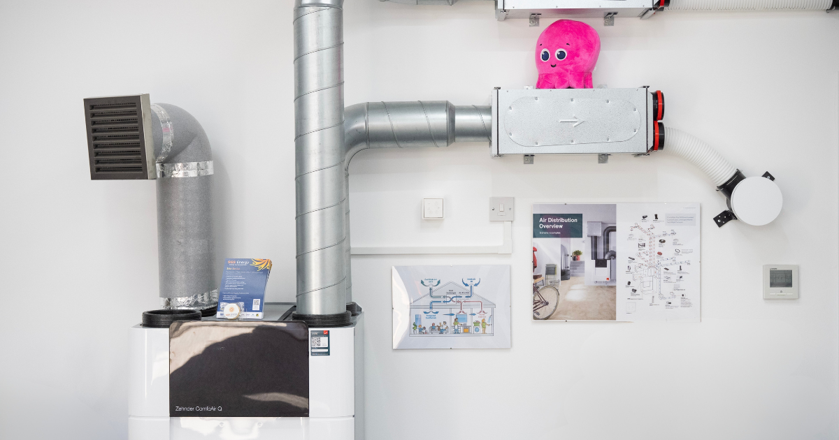 MVHR install in Kent
