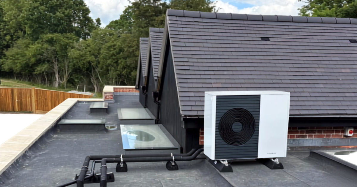 Kent air source heat pump