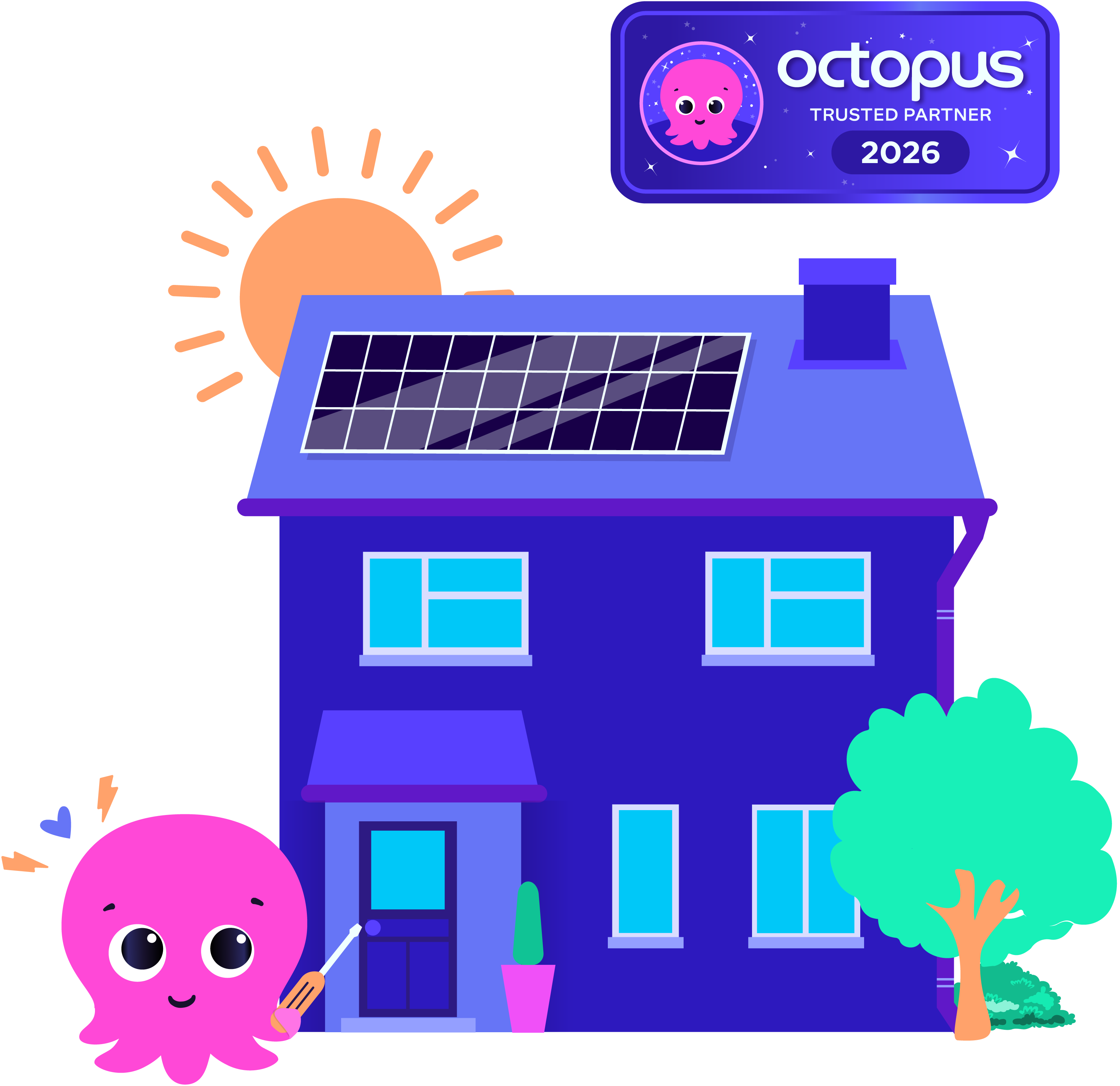 Octopus Trusted partners solar