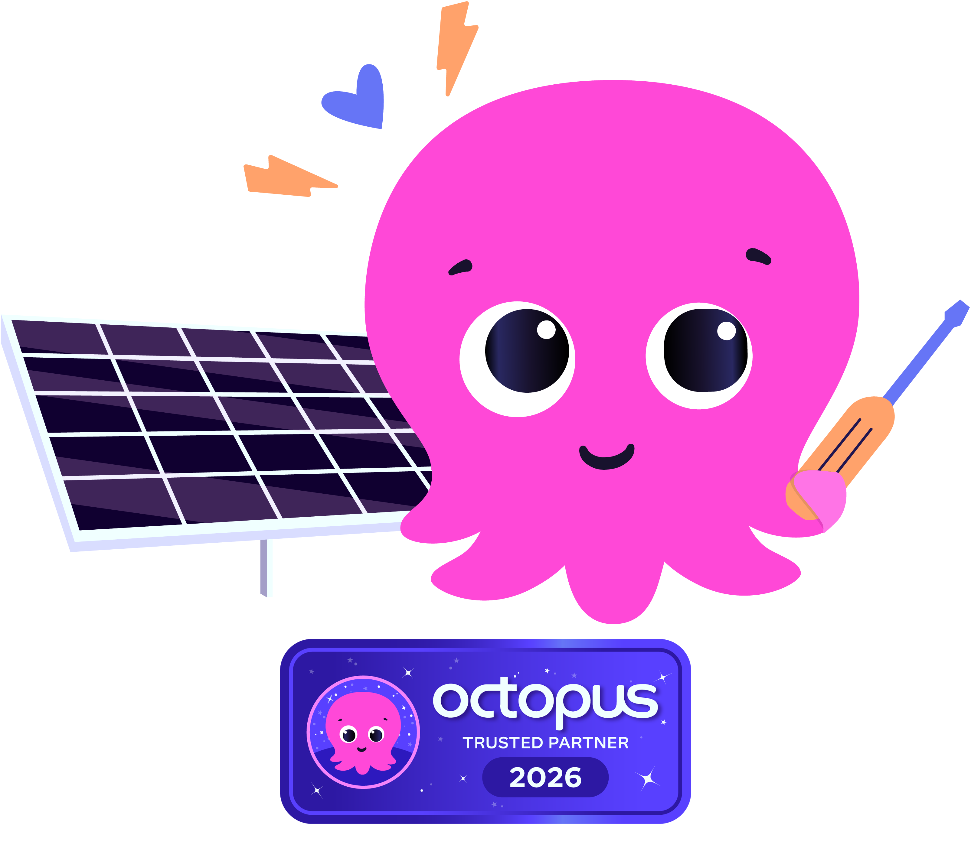 Octopus Trusted partners solar installers