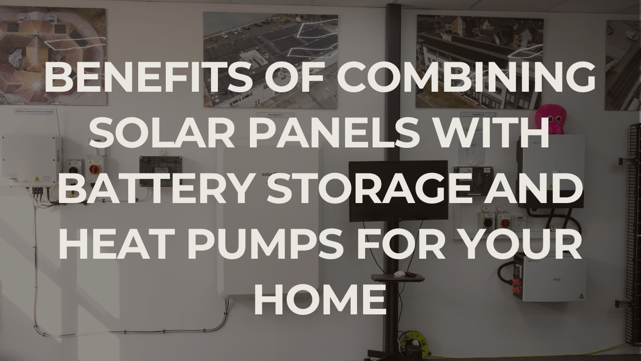 heat pump solar panels and battery