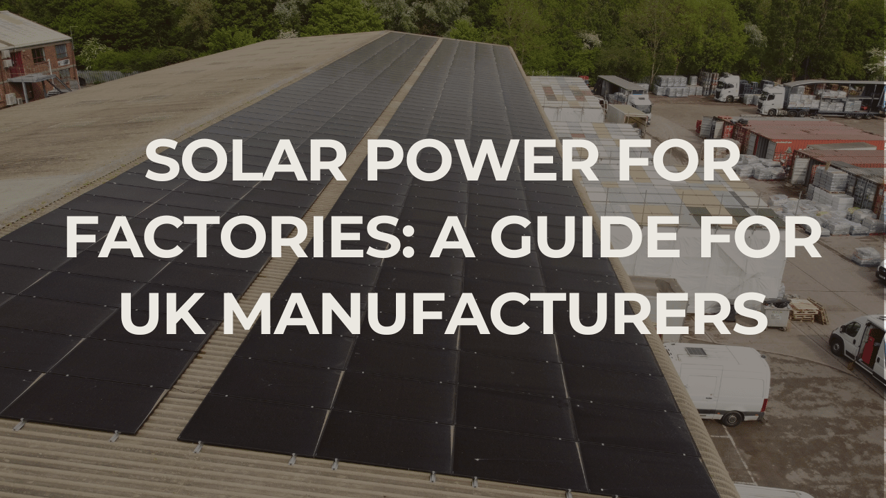 solar power for factories