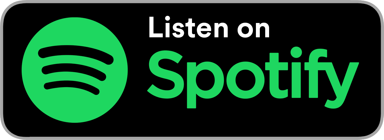 Button with Spotify logo and text 'Listen on Spotify'.