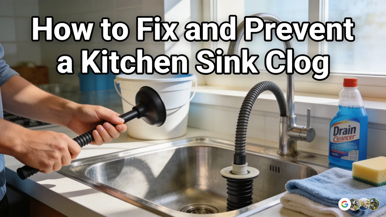 How to Fix and Prevent a Kitchen Sink Clog