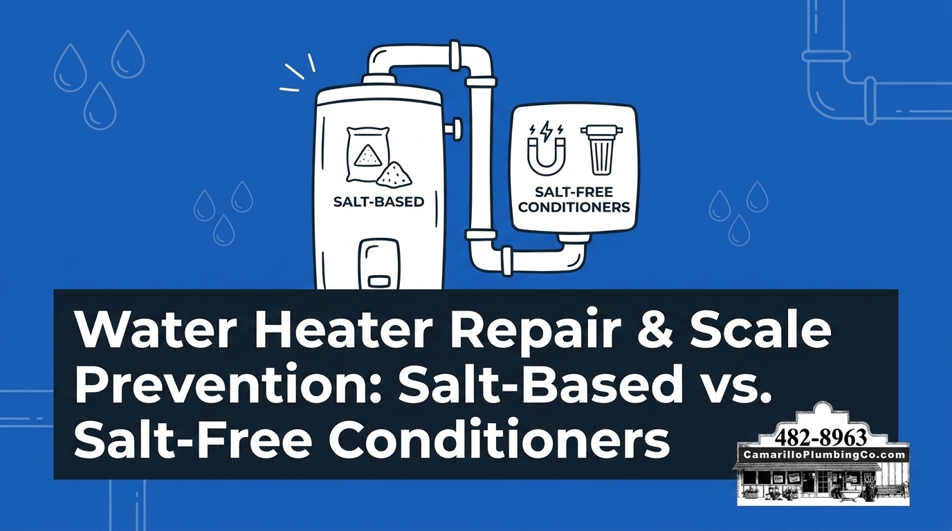 Water Heater Repair & Scale Prevention: Salt-Based vs. Salt-Free Conditioners