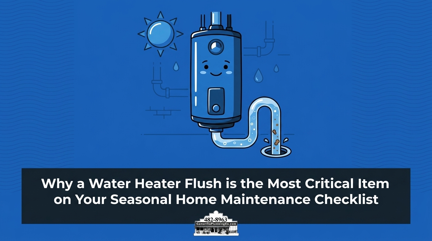 Why a Water Heater Flush is the Most Critical Item on Your Seasonal Home Maintenance Checklist