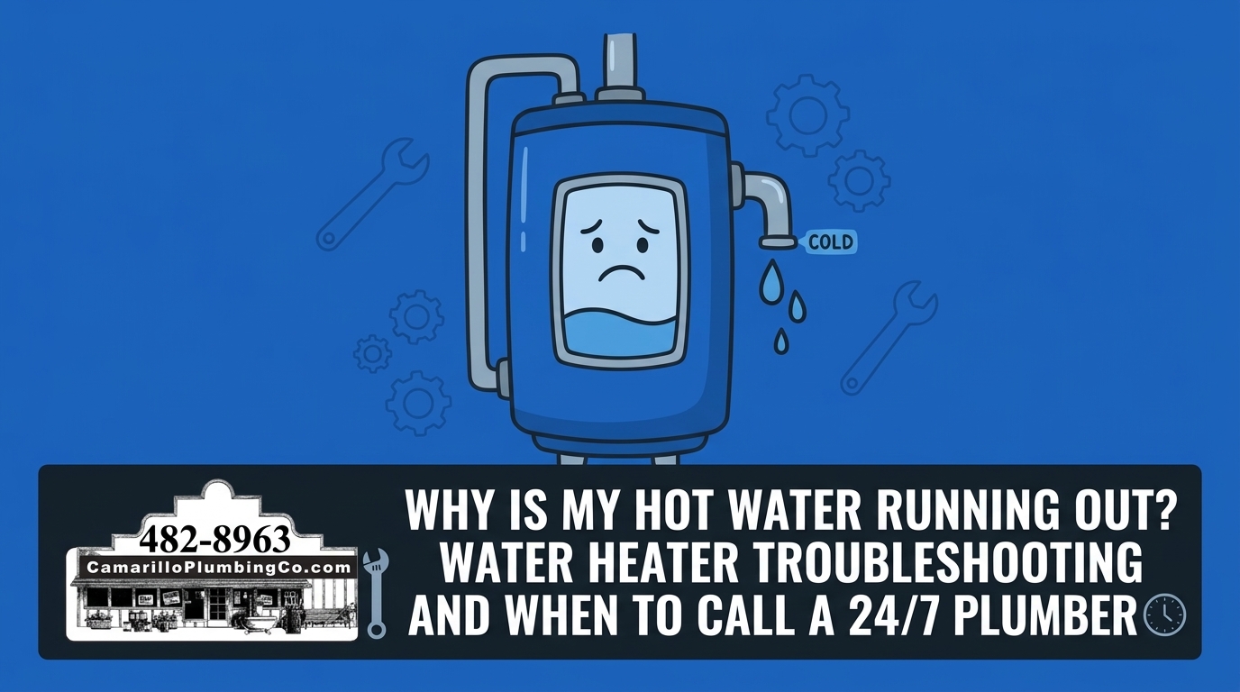 Why Is My Hot Water Running Out? Water Heater Troubleshooting and When to Call a 24/7 Plumber