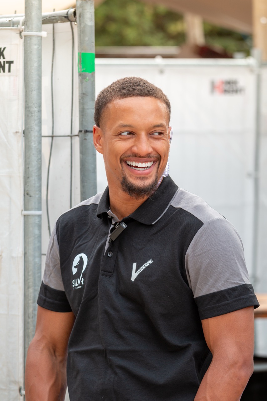 SILVR Security team bij beveiligingsopdracht op locatie