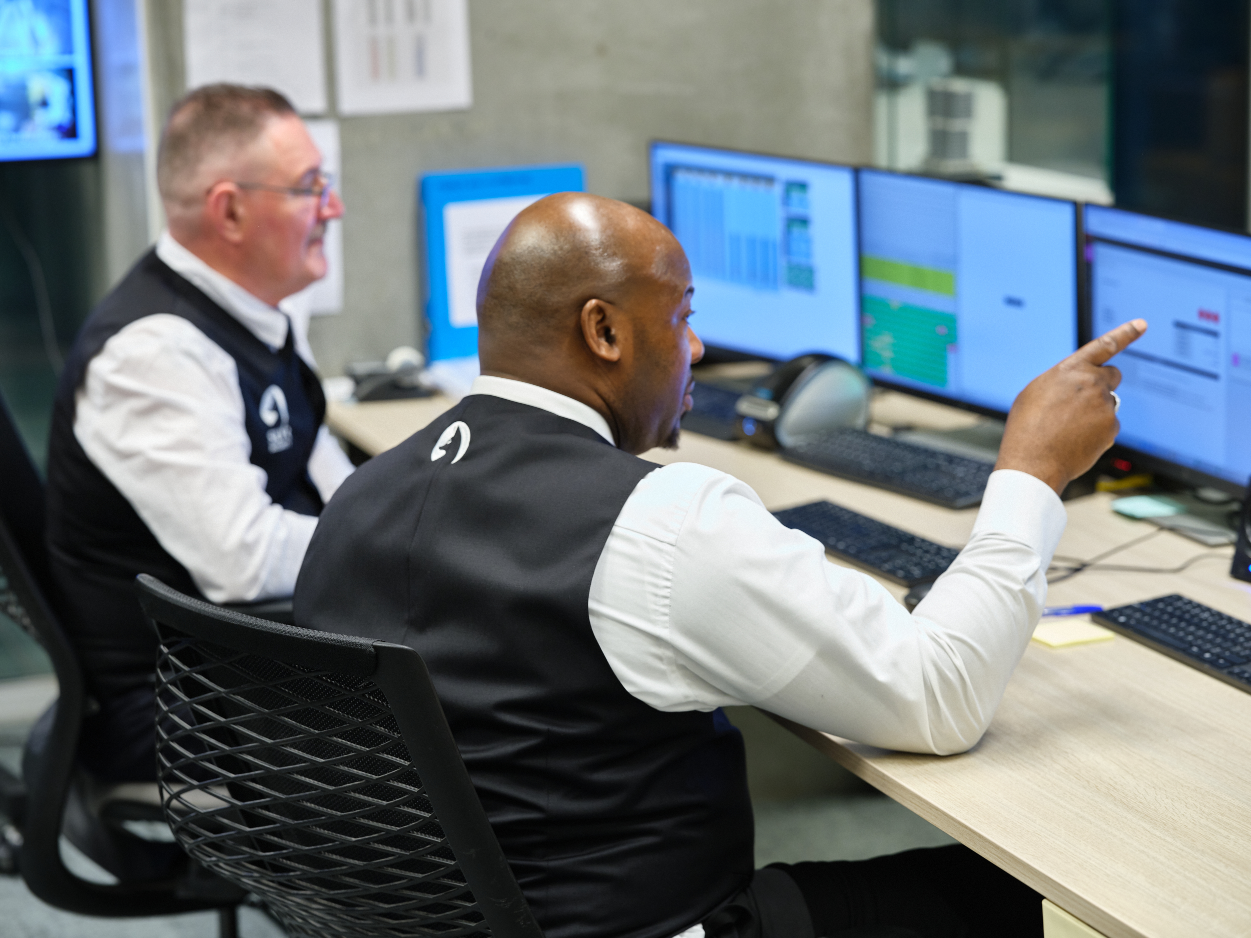 Professionele beveiliging door SILVR Security op locatie