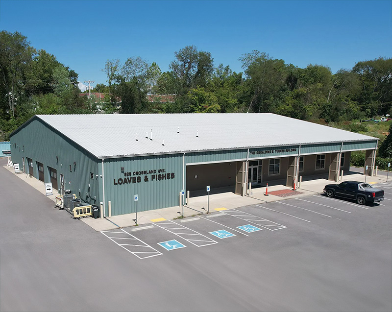 TMS managed the expansion of Loaves & Fishes in Clarksville, TN, helping the nonprofit better serve those in need through thoughtful construction planning.