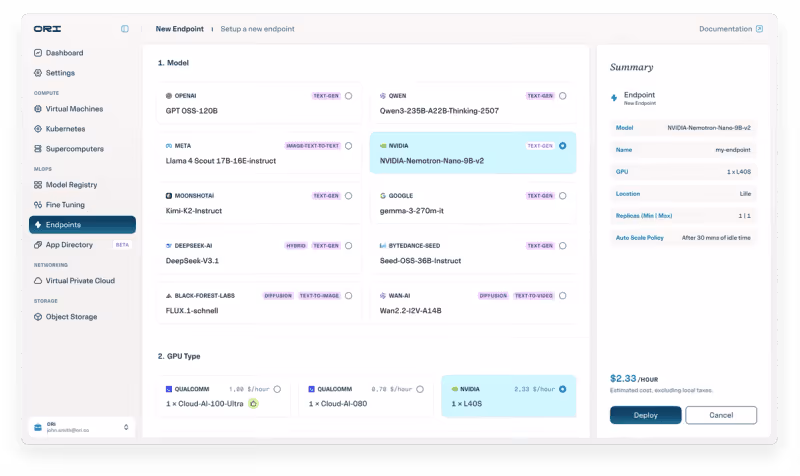 Multi-silicon AI Compute