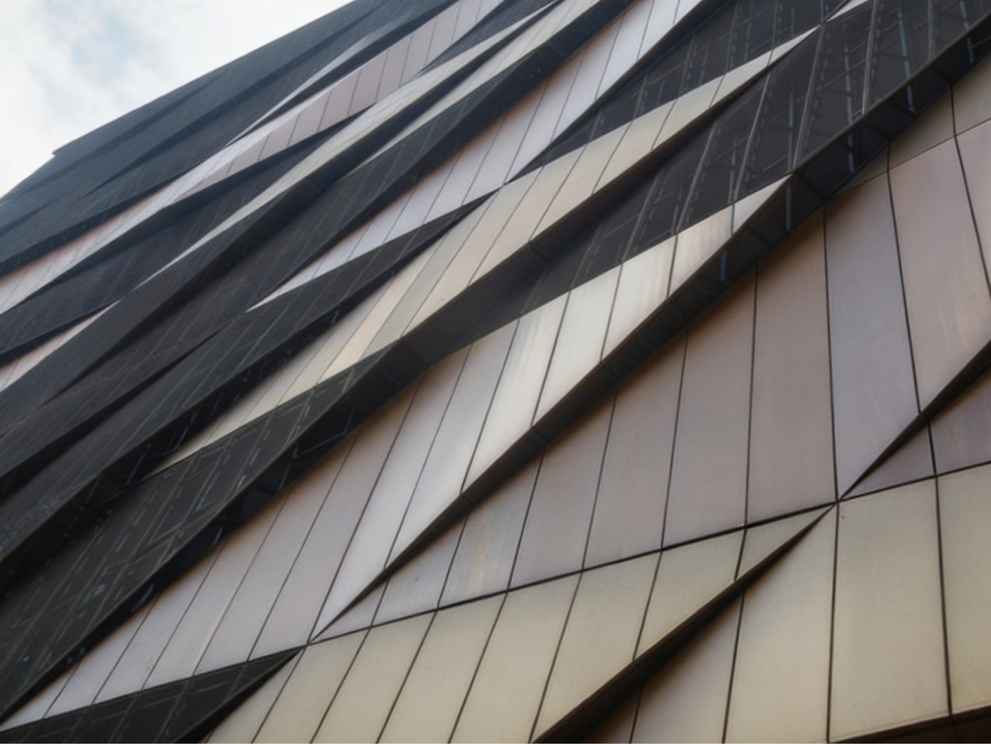 Futuristic building panels