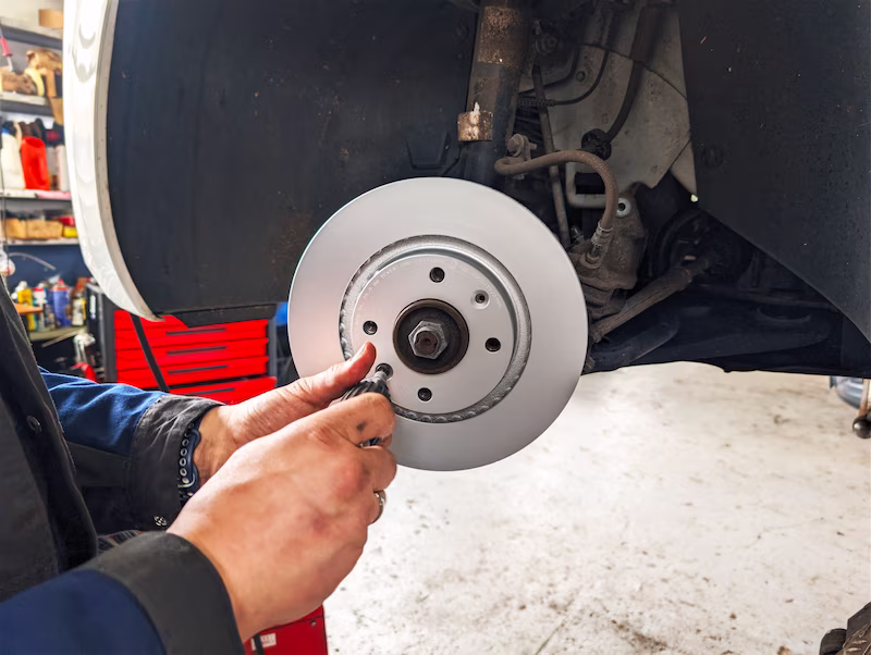 Bremsenservice in der Werkstatt