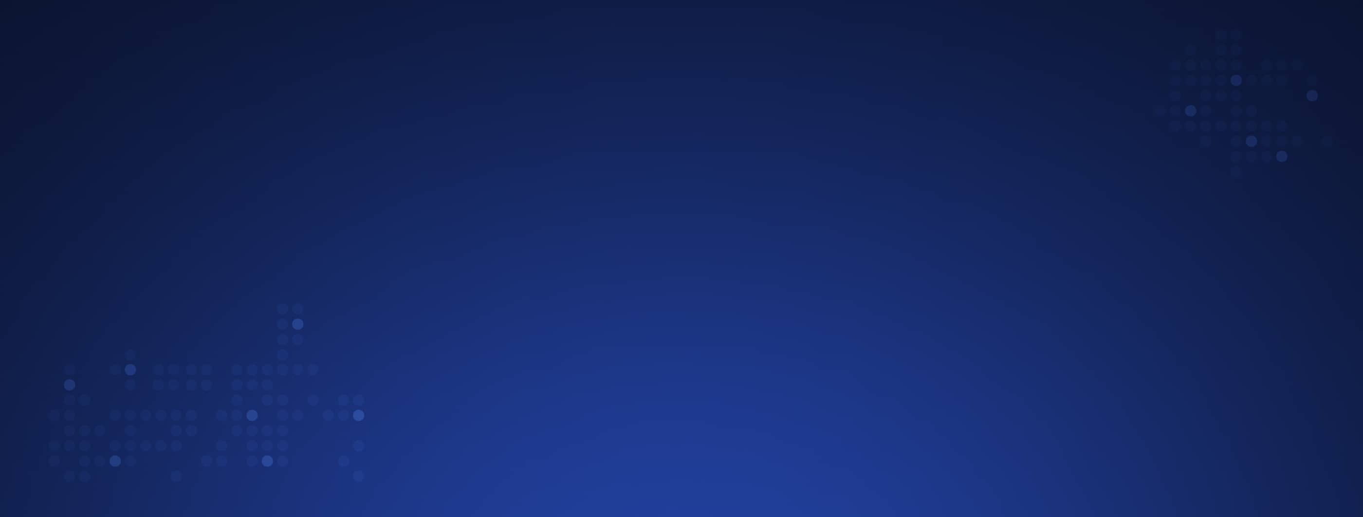 Dark Blue Gradient Background With Subtle Dotted Clusters TerminalAI Template | BRIX Template