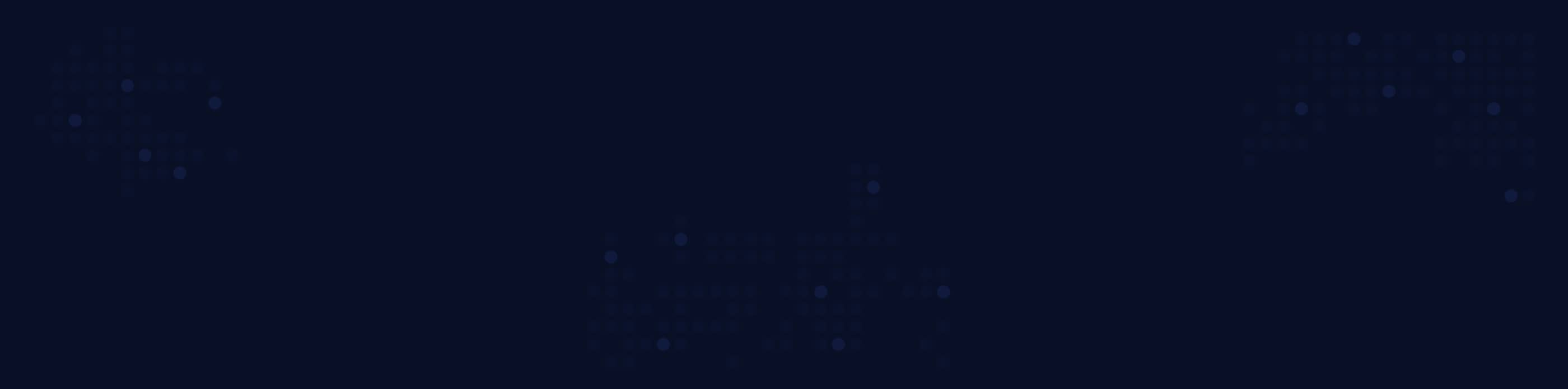 Midnight Blue Header With Subtle Dotted Clusters At Edges TerminalAI Template | BRIX Template