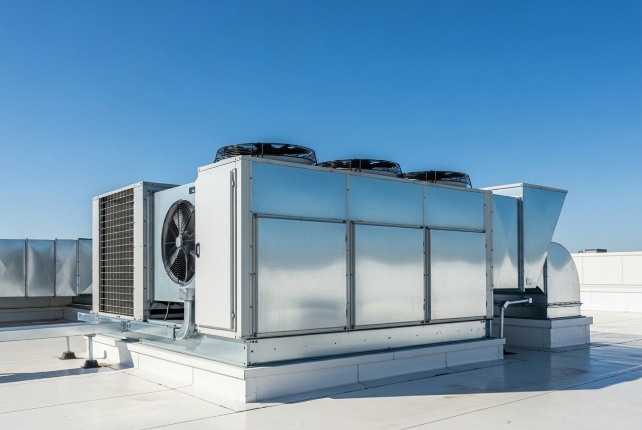 Infographic showing the top 5 benefits of commercial AC maintenance: 1) Reduced energy costs, 2) Extended equipment lifespan, 3) Fewer emergency breakdowns and repairs, 4) Improved indoor air quality for employees and customers, 5) Maintained manufacturer warranties and compliance - commercial ac maintenance in texas city, tx Infographic showing the top 5 benefits of commercial AC maintenance: 1) Reduced energy costs, 2) Extended equipment lifespan, 3) Fewer emergency breakdowns and repairs, 4) Improved indoor air quality for employees and customers, 5) Maintained manufacturer warranties and compliance - commercial ac maintenance in texas city, tx