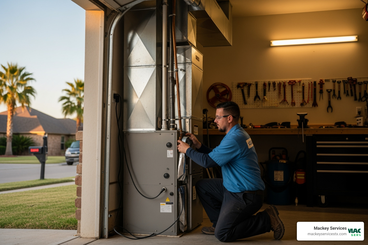 Infographic explaining the top 5 signs your heater needs immediate attention - emergency heating installation in league city, tx