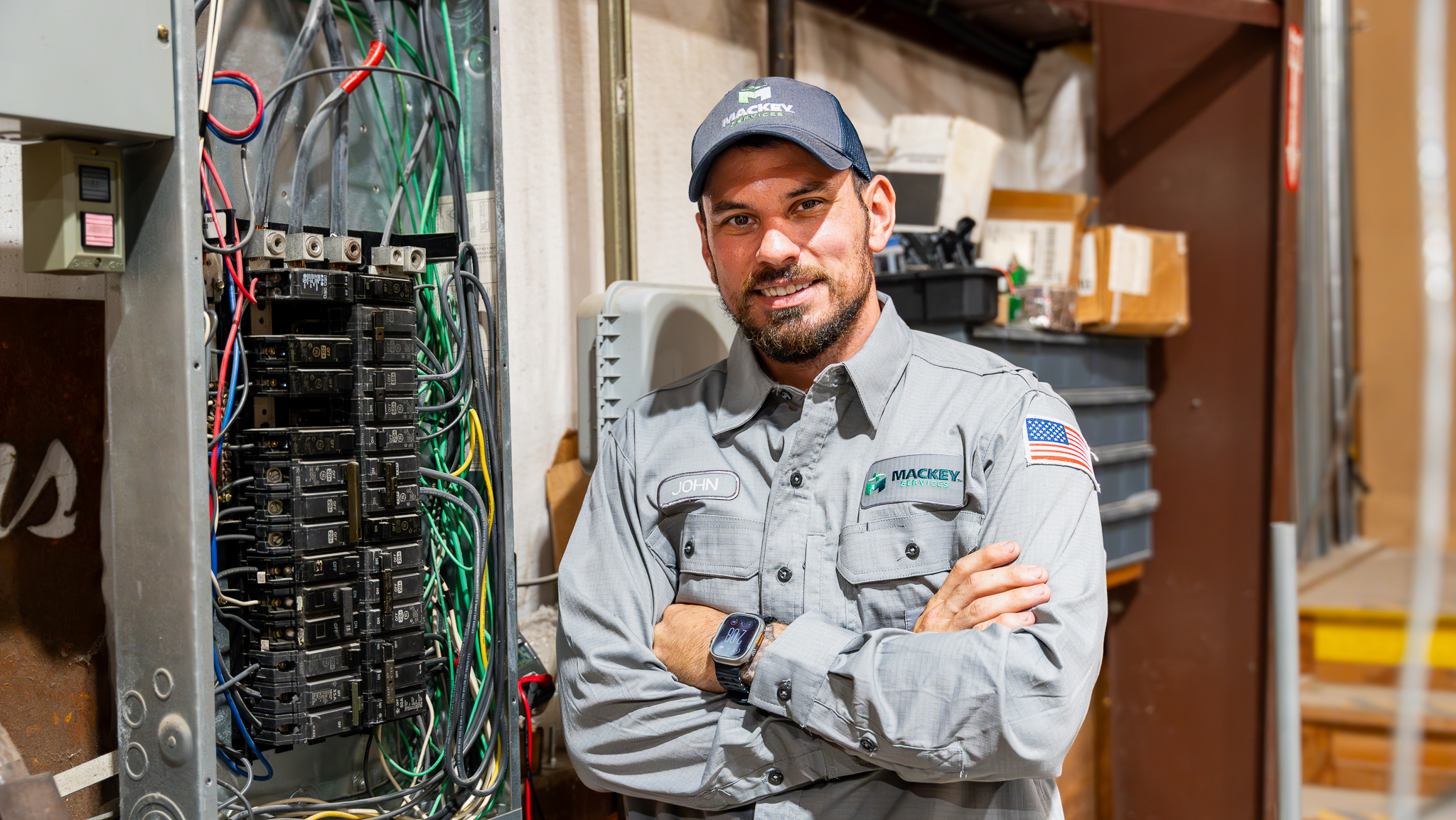 Whole-home rewiring in Dickinson, TX and the Greater Houston Area