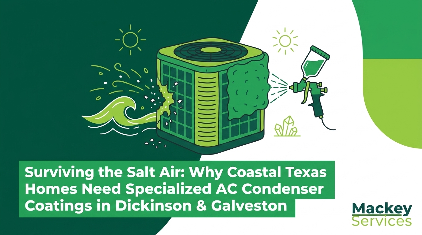 Why Coastal Texas Homes Need Specialized AC Condenser Coatings