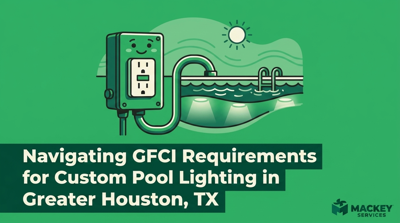 Navigating GFCI Requirements for Custom Pool Lighting in Greater Houston