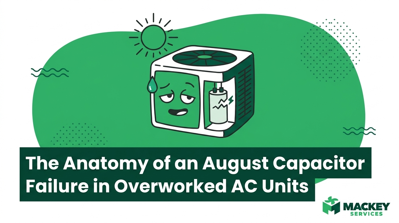 The Anatomy of an August Capacitor Failure in Overworked AC Units