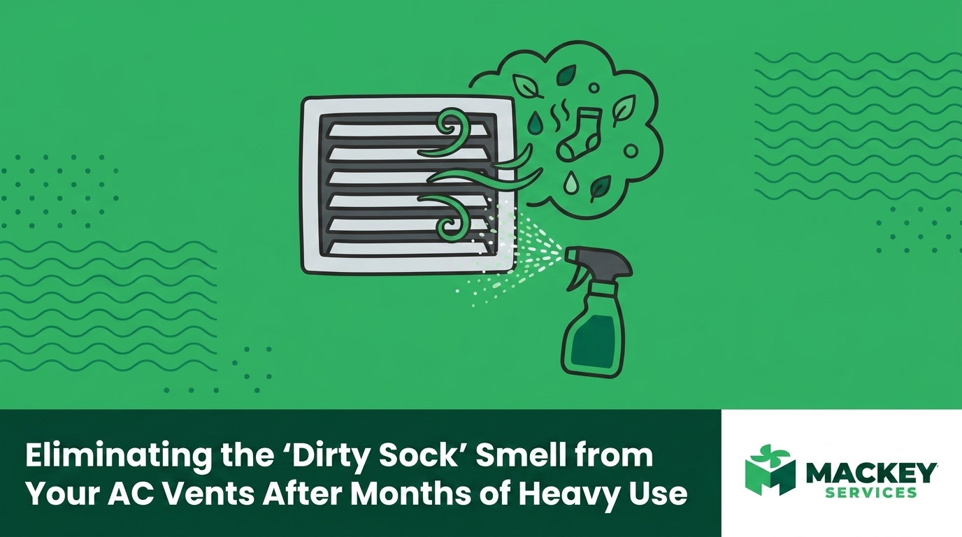 Eliminating the 'Dirty Sock' Smell from Your AC Vents After Months of Heavy Use