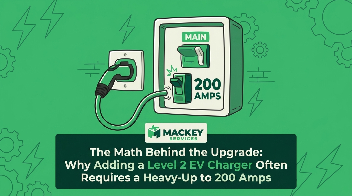 Why Adding a Level 2 EV Charger Often Requires a Heavy-Up to 200 Amps