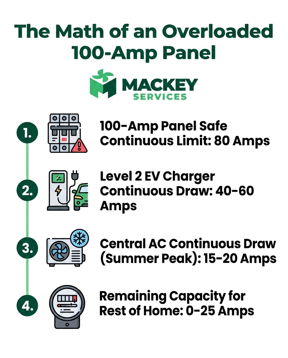 The Math of an Overloaded 100-Amp Panel
