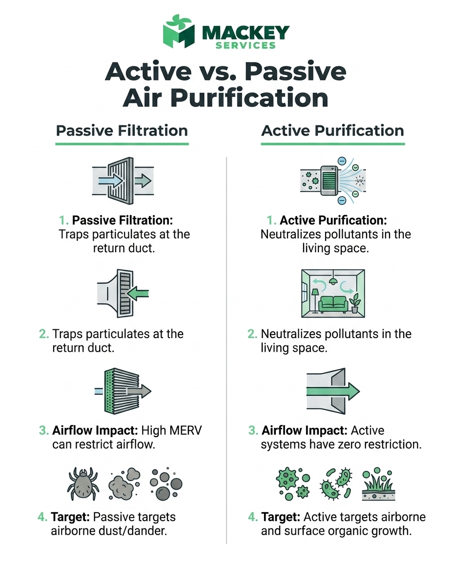 Active vs. Passive Air Purification