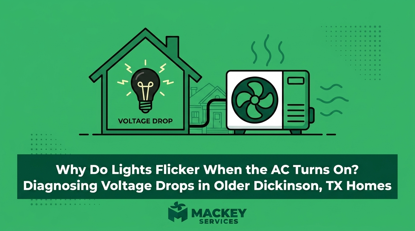 Diagnosing Voltage Drops and Flickering Lights in Older Dickinson Homes