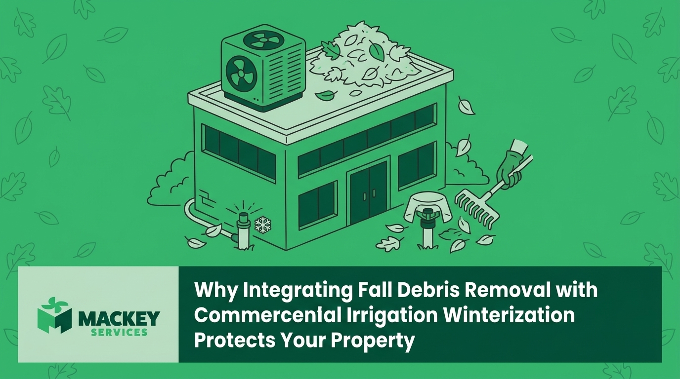 Integrating Fall Debris Removal with Commercial Irrigation Winterization