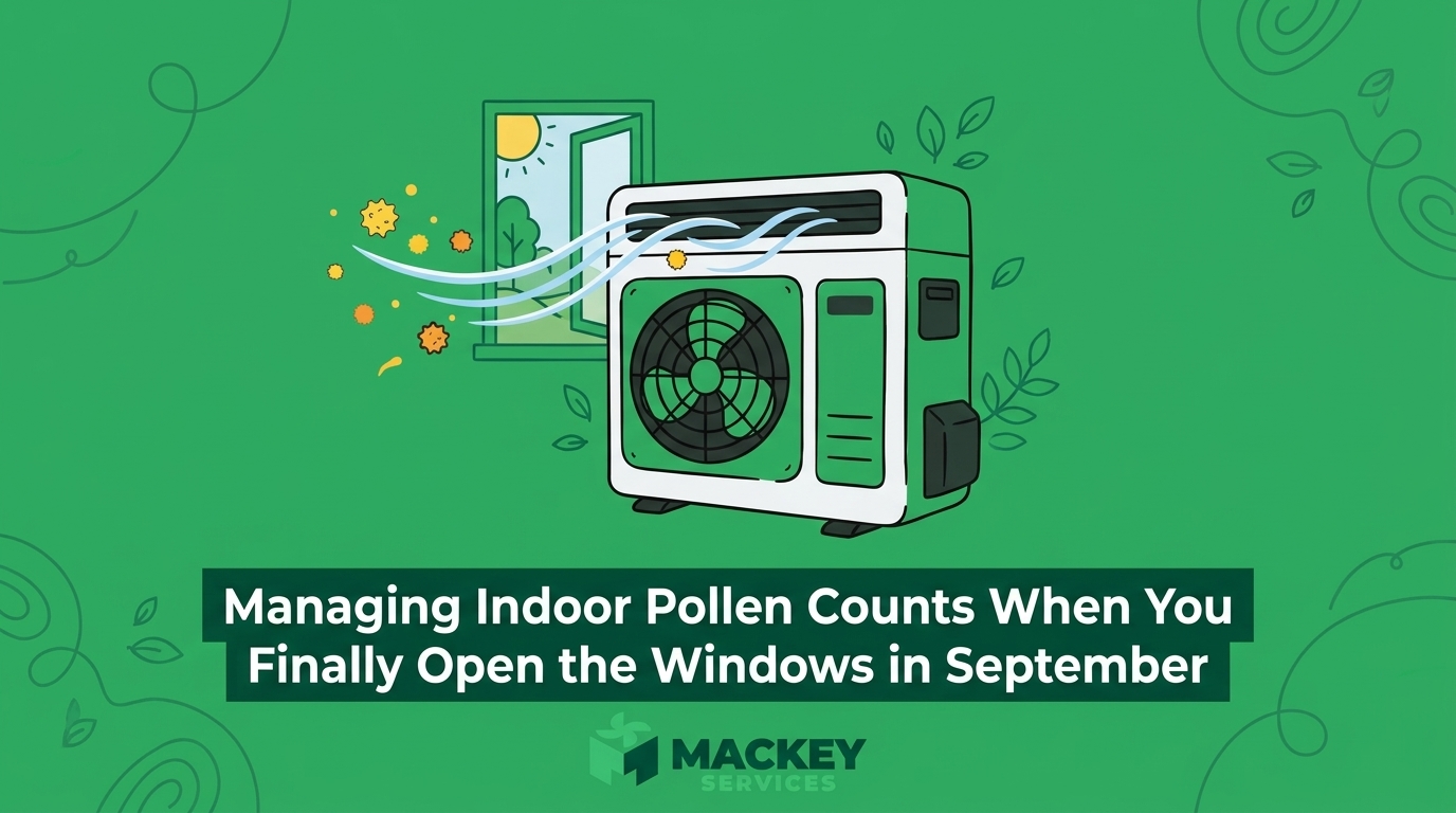 Managing Indoor Pollen Counts When You Finally Open the Windows in September