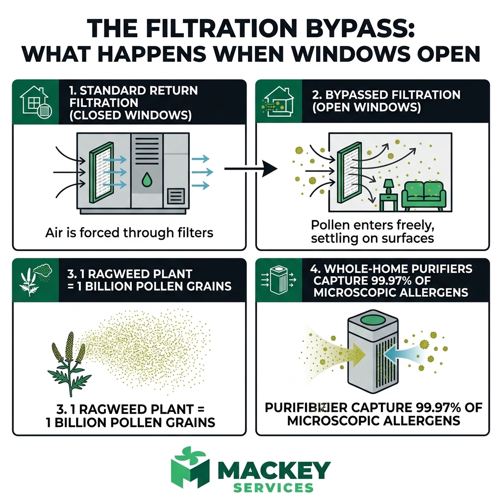 The Filtration Bypass: What Happens When Windows Open