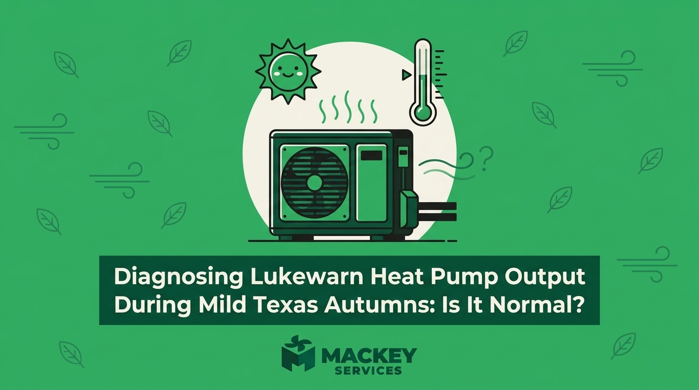 Diagnosing Lukewarm Heat Pump Output During Mild Texas Autumns