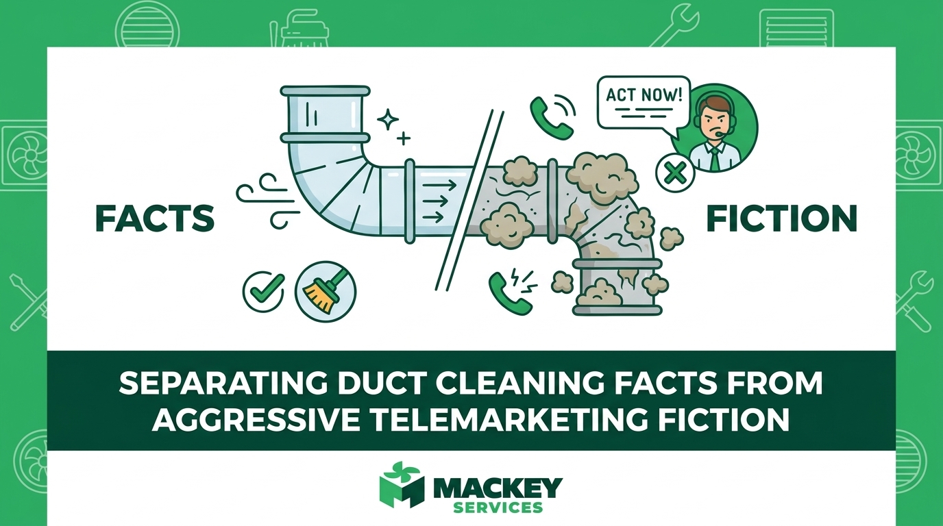 Separating Duct Cleaning Facts from Aggressive Telemarketing Fiction