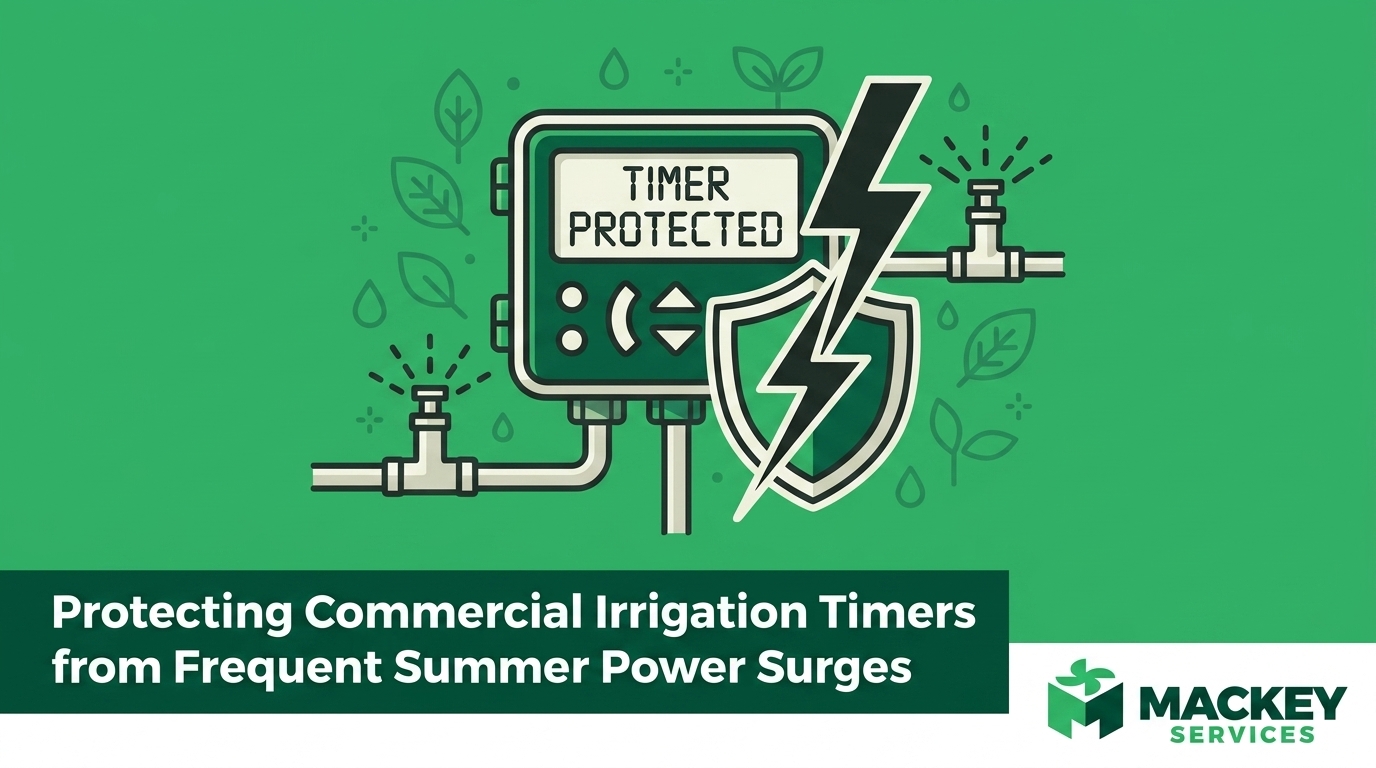 Protecting Commercial Irrigation Timers from Frequent Summer Power Surges