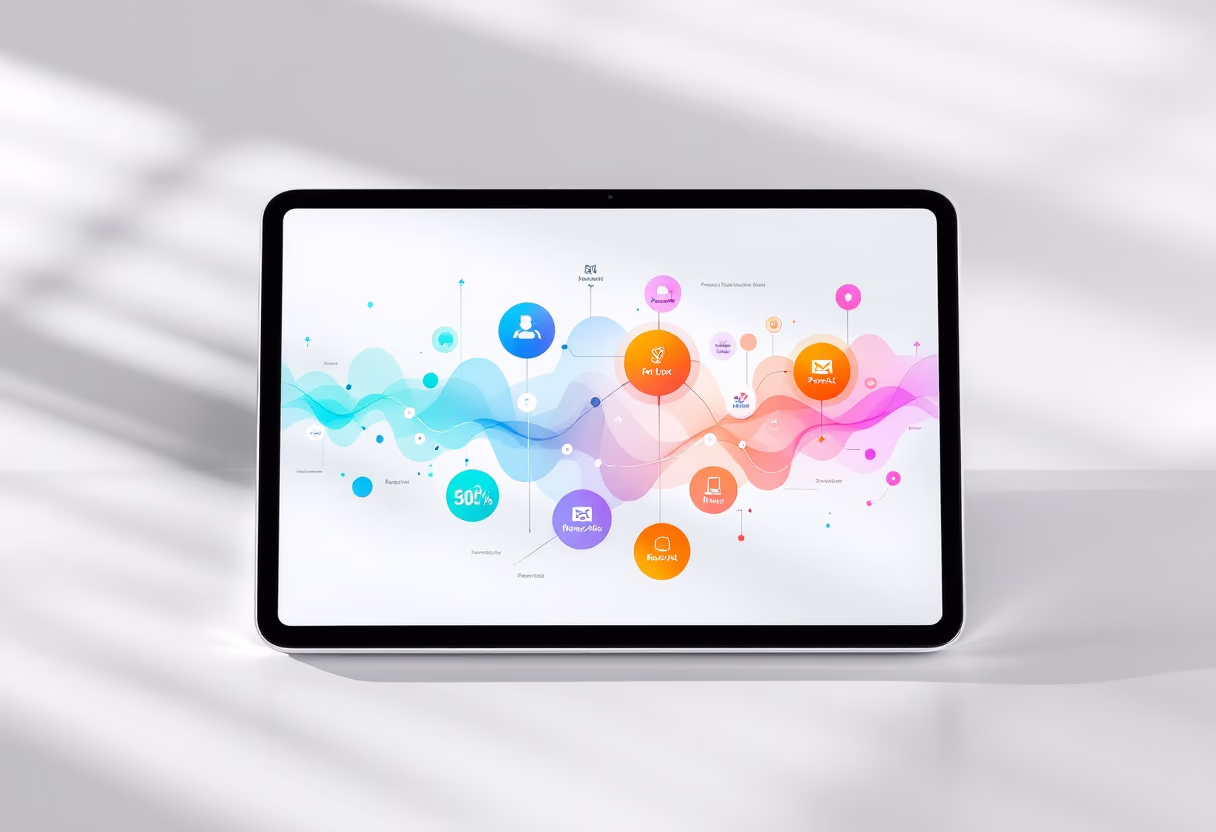 [interface] image carousel of ai innovations (for an ai healthcare company)